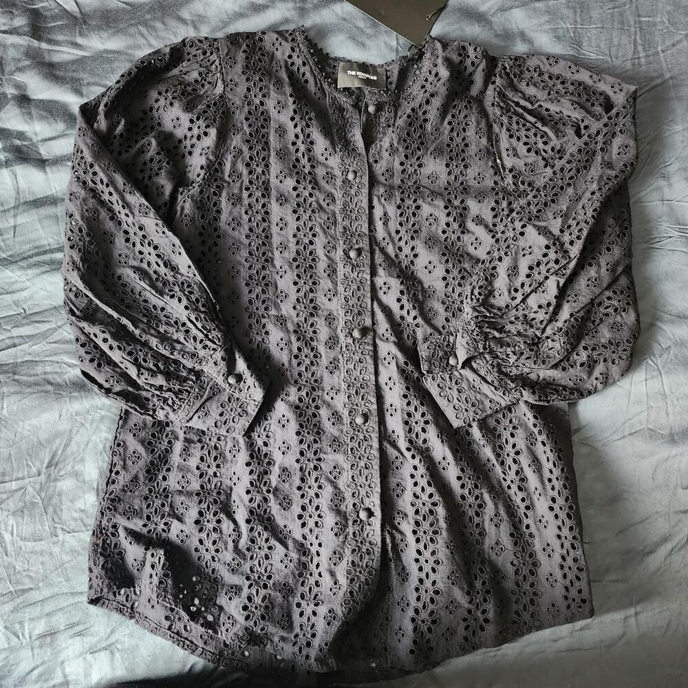 The-kooples Women's Grey Blouse